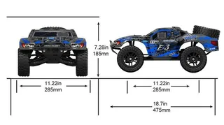 Remo Hobby EX3 4WD 2.4G 1/10 RTR + Li-Po и З/У RH10EX3PRO — фото 4