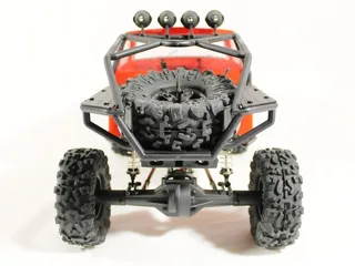 Р/У краулер Remo Hobby Trial Rigs Truck 4WD 2.4G 1/10 RTR (красный кузов) + NiMh и З/У — фото 6