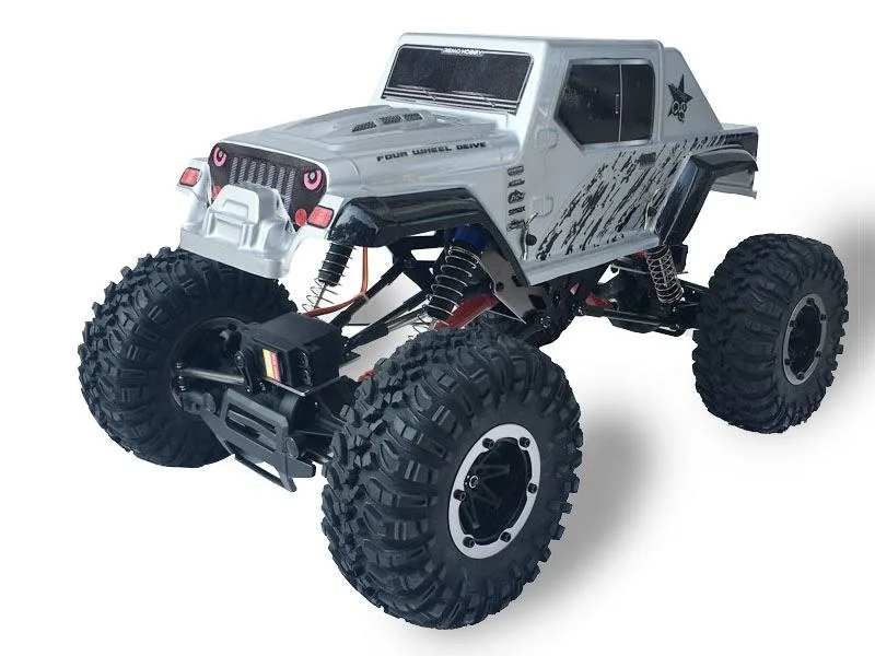 Радиоуправляемый краулер Remo Hobby Jeeps 4WD 2.4G 1/10 RTR + Ni-Mh и З/У RH1071-SJ