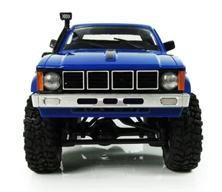 Внедорожник синий 1/16 электро - RC Military Truck Buggy Crawler PRO WPLC-24-Blue — фото 8