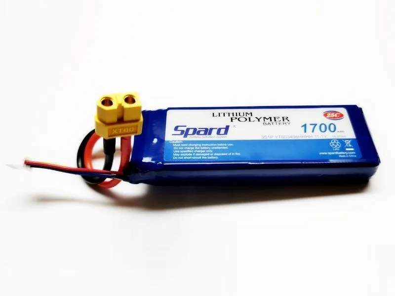 Аккумулятор Li-Po Spard 1800mAh, 11,1V, 30C, T‐plug