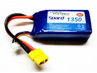 Аккумулятор Li-Po Spard 1350mAh, 11,1V, 45C, XT60