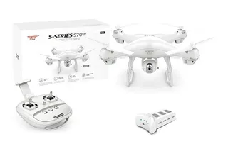 Квадрокоптер - SJRC S70W 5G белый (GPS, 5G FPV, камера 1080p, дальность передачи изображения: 400 м) — фото 26