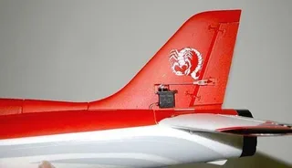 Радиоуправляемый самолет Fretinging Stinger Red 64мм EDF Jet - PNP FJ10411P — фото 6