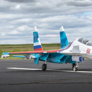 Радиоуправляемый самолет СУ-30 E-Flite Su-30 Twin 70mm EDF BNF Basic w/AS3X & SAFE Select EFL01050 — фото 13