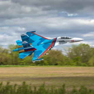 Радиоуправляемый самолет СУ-30 E-Flite Su-30 Twin 70mm EDF BNF Basic w/AS3X & SAFE Select EFL01050 — фото 14