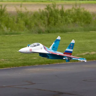 Радиоуправляемый самолет СУ-30 E-Flite Su-30 Twin 70mm EDF BNF Basic w/AS3X & SAFE Select EFL01050 — фото 16