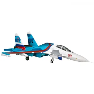 Радиоуправляемый самолет СУ-30 E-Flite Su-30 Twin 70mm EDF BNF Basic w/AS3X & SAFE Select EFL01050 — фото 3