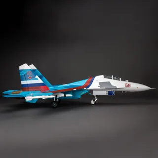 Радиоуправляемый самолет СУ-30 E-Flite Su-30 Twin 70mm EDF BNF Basic w/AS3X & SAFE Select EFL01050 — фото 4