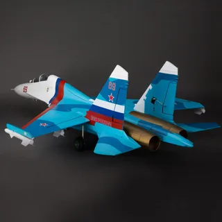 Радиоуправляемый самолет СУ-30 E-Flite Su-30 Twin 70mm EDF BNF Basic w/AS3X & SAFE Select EFL01050 — фото 6