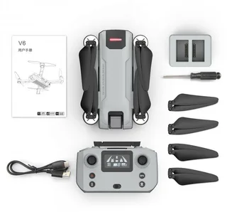 Квадрокоптер с камерой MJX V6 2K 5G WIFI RTF — фото 12