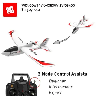 Радиоуправляемый самолет - планер для обучения Volantex 761-6 Ranger 400 RTF (с системой стабилизации) TW761-6-RTF — фото 2