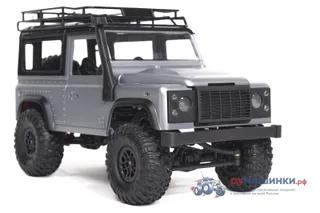 Радиоуправляемая машина MN MODEL американский внедорожник Defender D90 (серебристый) 4WD 2.4G 1/12 RTR MN-99S — фото 13
