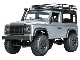 Радиоуправляемая машина MN MODEL американский внедорожник Defender D90 (серебристый) 4WD 2.4G 1/12 RTR MN-99S — фото 3