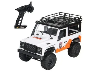 Радиоуправляемая машина MN MODEL американский внедорожник Defender D90 (белый) 4WD 2.4G 1/12 RTR MN-99W — фото 12