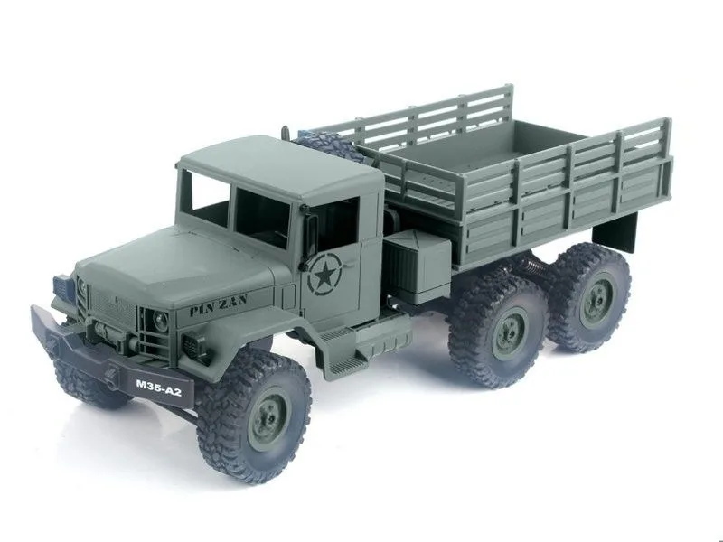Радиоуправляемая машина MN MODEL военный грузовик 6WD 2.4G 1/16 RTR MN-77