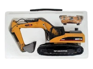 Радиоуправляемый экскаватор HUI NA TOYS 2.4G 23CH 1/14 RTR + Li-Po и З/У HN1580 — фото 10