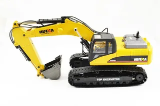 Радиоуправляемый экскаватор HUI NA TOYS 2.4G 23CH 1/14 RTR + Li-Po и З/У HN1580 — фото 13