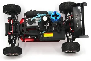 Радиоуправляемая багги HSP BackWash с ДВС Nitro 4WD 1:10 2.4G — фото 7
