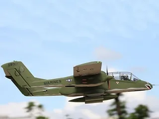 Самолет FlightLine OV-10 Bronco 1400mm (55") Wingspan - PNP FLW305P