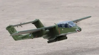 Радиоуправляемый самолет FlightLine OV-10 Bronco 1400mm (55") Wingspan - PNP FLW305P — фото 12