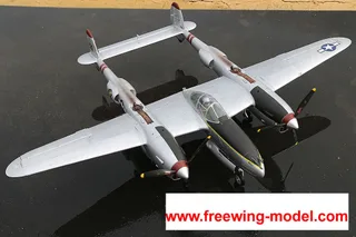 Радиоуправляемый самолет FreeWing P-38L Lightning PNP FLW3011P — фото 13