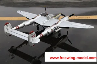 Радиоуправляемый самолет FreeWing P-38L Lightning PNP FLW3011P — фото 15