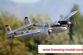 Радиоуправляемый самолет FreeWing P-38L Lightning PNP FLW3011P — фото 3