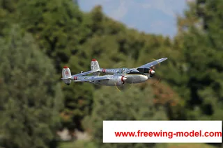 Радиоуправляемый самолет FreeWing P-38L Lightning PNP FLW3011P — фото 8