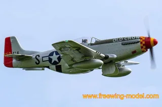 Радиоуправляемый самолет FreeWing P-51D HP "Old Crow" PNP FW30122P — фото 10