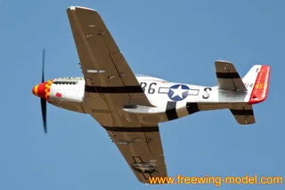Радиоуправляемый самолет FreeWing P-51D HP "Old Crow" PNP FW30122P — фото 3