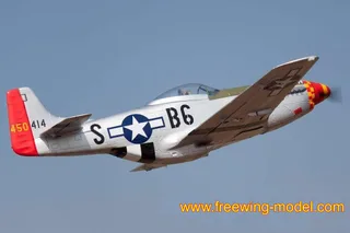 Радиоуправляемый самолет FreeWing P-51D HP "Old Crow" PNP FW30122P — фото 4