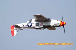 Радиоуправляемый самолет FreeWing P-51D HP "Old Crow" PNP FW30122P — фото 5