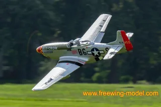 Радиоуправляемый самолет FreeWing P-51D HP "Old Crow" PNP FW30122P — фото 8