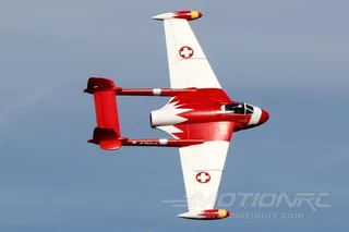Радиоуправляемая модель самолета FreeWing de Havilland DH-112 Venom V2 (красный) KIT Plus RJ30231K+ — фото 2