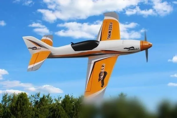 Радиоуправляемый самолет FreeWing Moray (ORANGE) KIT FS10221K