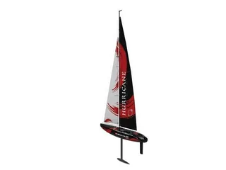 Радиоуправляемая парусная лодка яхта Volantex RC HURRICANE 1M 2.4G 2ch RTR — фото 2