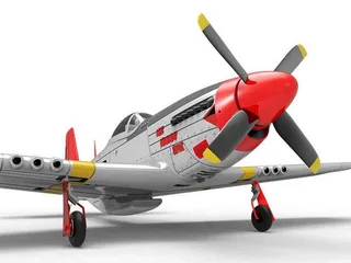 Радиоуправляемый самолет Volantex RC P51D 750мм Brushless 2.4G 4ch LiPo RTF with Gyro — фото 3