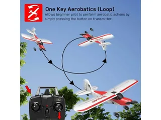 Радиоуправляемый самолет Volantex RC Sport Cub 500мм 2.4G 4ch LiPo RTF with Gyro — фото 9