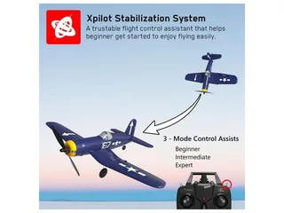 Радиоуправляемый самолет Volantex RC F4U 400мм 2.4G 4ch LiPo RTF with Gyro — фото 8