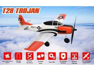 Радиоуправляемый самолет Volantex RC T28 400мм 2.4G 4ch LiPo RTF with Gyro — фото 11