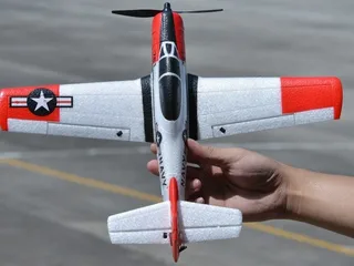 Радиоуправляемый самолет Volantex RC T28 400мм 2.4G 4ch LiPo RTF with Gyro — фото 5