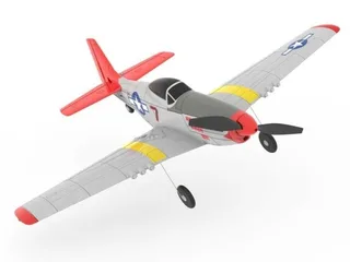 Радиоуправляемый самолет Volantex RC P51D 400мм 2.4G 4ch LiPo RTF with Gyro — фото 4