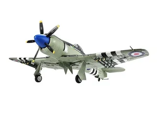 Радиоуправляемый самолет Top RC SEA FURY зеленый 1200мм PNP top072B — фото 3