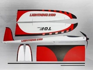 Радиоуправляемый планер Top RC Lightning 2100 (Propeller Power System) 2100мм 2.4G 4-ch LiPo RTF top090C — фото 16