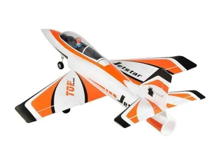 Радиоуправляемый самолет Top RC Jet Star Pro оранжевый 800мм импеллер 64мм 2.4G 4-ch LiPo RTF top089C — фото 8
