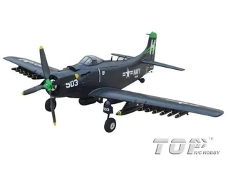 Радиоуправляемый самолет Top RC A1 Sky Raider белый 800мм 2.4G 4-ch LiPo RTF top027C — фото 2