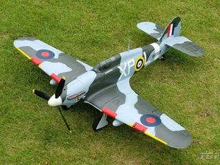 Самолет Top RC Hurricane зеленый 750мм 2.4G 4-ch LiPo RTF top013C