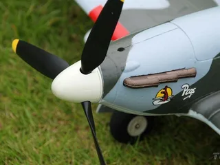 Радиоуправляемый самолет Top RC Hurricane зеленый 750мм 2.4G 4-ch LiPo RTF top013C — фото 5
