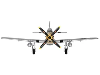 Радиоуправляемый самолет Top RC P-51D 750мм желтый 2.4G 4-ch LiPo RTF top017C — фото 3